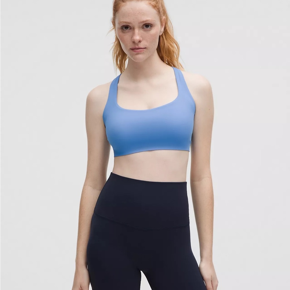 lululemon athletica Light Blue Sports Bra